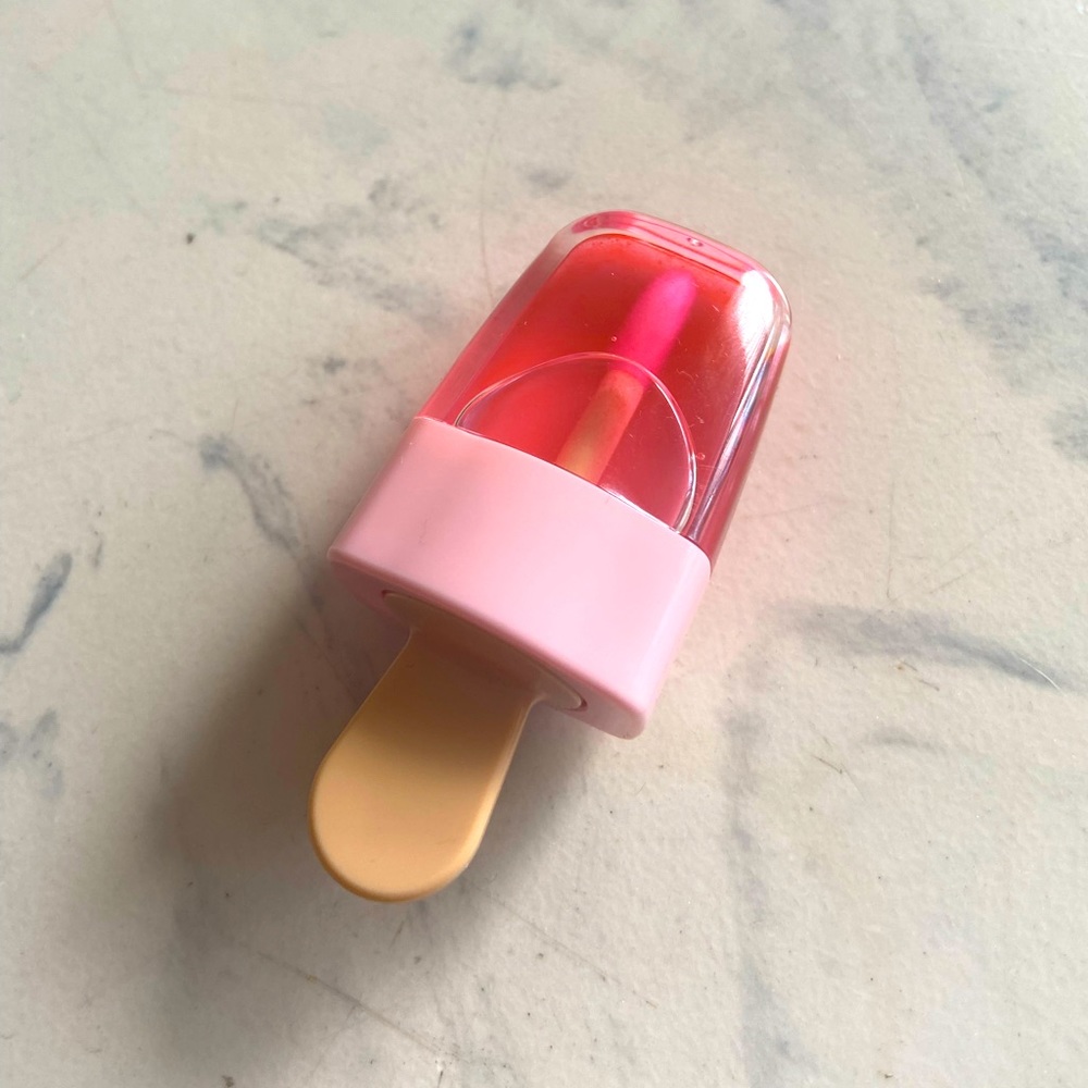 Strawberry Lipgloss Popsicle